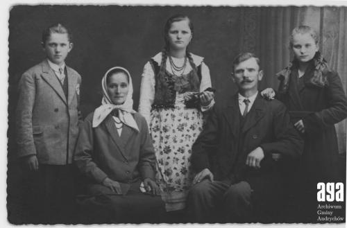 1933 r. Rodzina Walusiaków